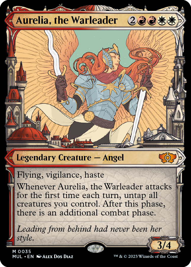 Aurelia, the Warleader [Multiverse Legends] | Gate City Games LLC