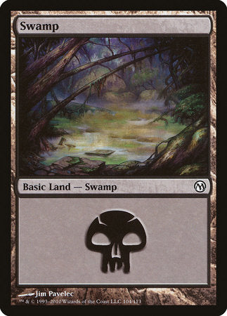 Swamp (104) [Duels of the Planeswalkers] | Gate City Games LLC