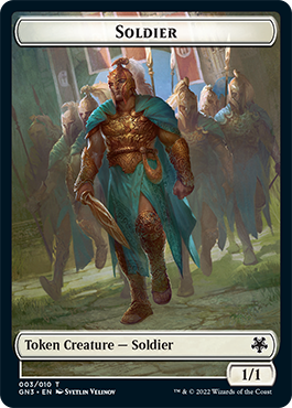 Soldier // Drake Double-Sided Token [Game Night: Free-for-All Tokens] | Gate City Games LLC