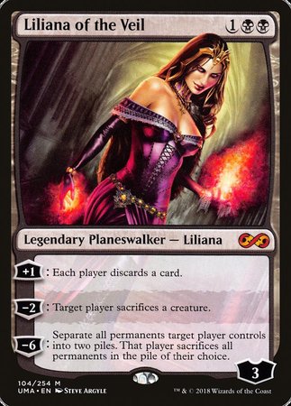 Liliana of the Veil [Ultimate Masters] | Gate City Games LLC