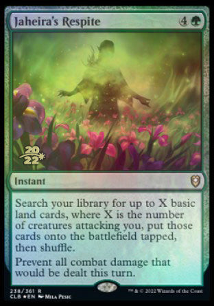 Jaheira's Respite [Commander Legends: Battle for Baldur's Gate Prerelease Promos] | Gate City Games LLC