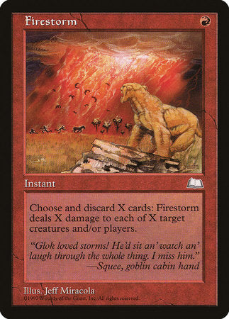 Firestorm [Weatherlight] | Gate City Games LLC