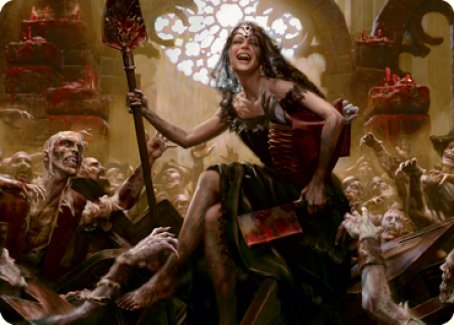 Gisa, Glorious Resurrector Art Card [Innistrad: Midnight Hunt Art Series] | Gate City Games LLC