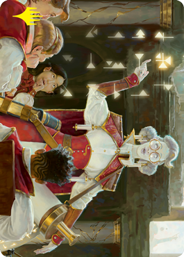 Professor of Symbology Art Card (Gold-Stamped Signature) [Strixhaven: School of Mages Art Series] | Gate City Games LLC