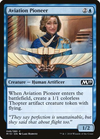 Aviation Pioneer [Core Set 2019] | Gate City Games LLC