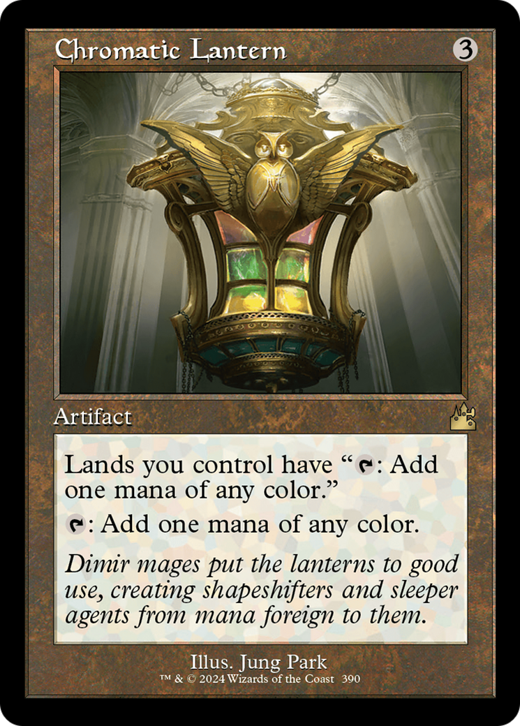 Chromatic Lantern (Retro Frame) [Ravnica Remastered] | Gate City Games LLC