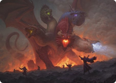 Tiamat Art Card [Dungeons & Dragons: Adventures in the Forgotten Realms Art Series] | Gate City Games LLC