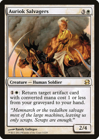 Auriok Salvagers [Modern Masters] | Gate City Games LLC