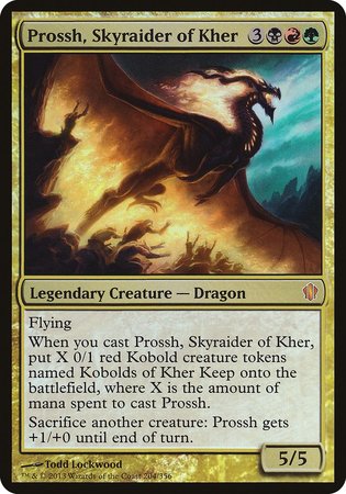 Prossh, Skyraider of Kher (Commander 2013) [Commander 2013 Oversized] | Gate City Games LLC