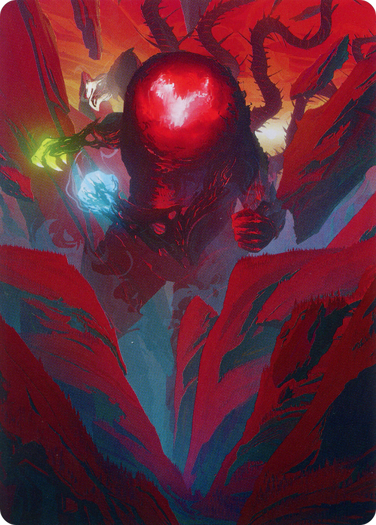 Omnath, Locus of All Art Card (62) [March of the Machine Art Series] | Gate City Games LLC