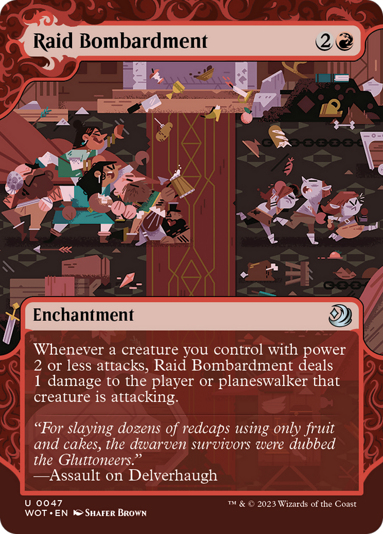 Raid Bombardment [Wilds of Eldraine: Enchanting Tales] | Gate City Games LLC
