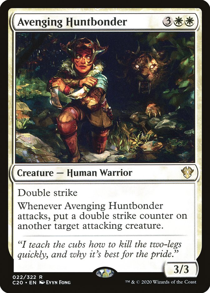 Avenging Huntbonder [Commander 2020] | Gate City Games LLC