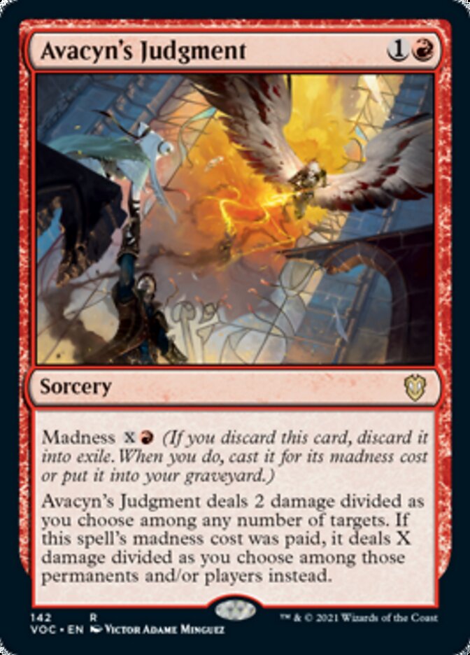 Avacyn's Judgment [Innistrad: Crimson Vow Commander] | Gate City Games LLC