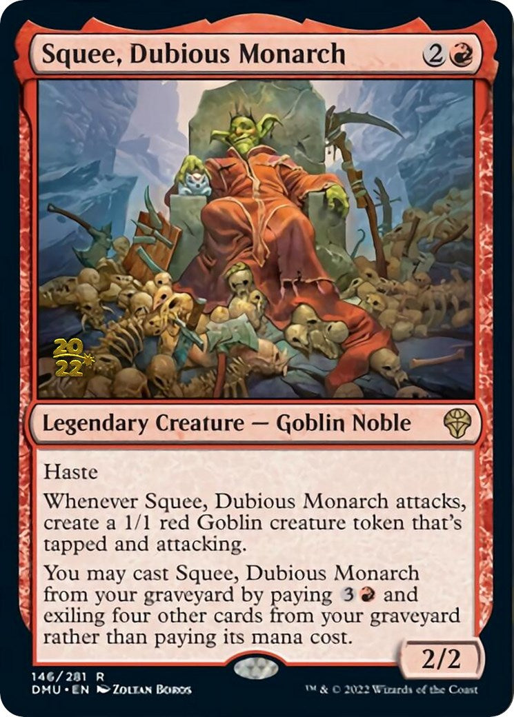 Squee, Dubious Monarch [Dominaria United Prerelease Promos] | Gate City Games LLC