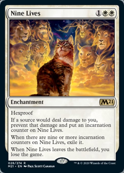 Nine Lives [Core Set 2021] | Gate City Games LLC