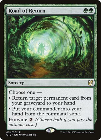Road of Return [Commander 2019] | Gate City Games LLC