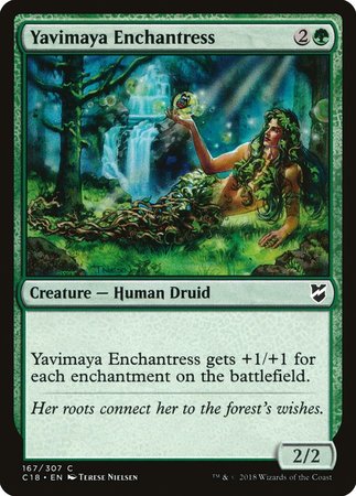 Yavimaya Enchantress [Commander 2018] | Gate City Games LLC