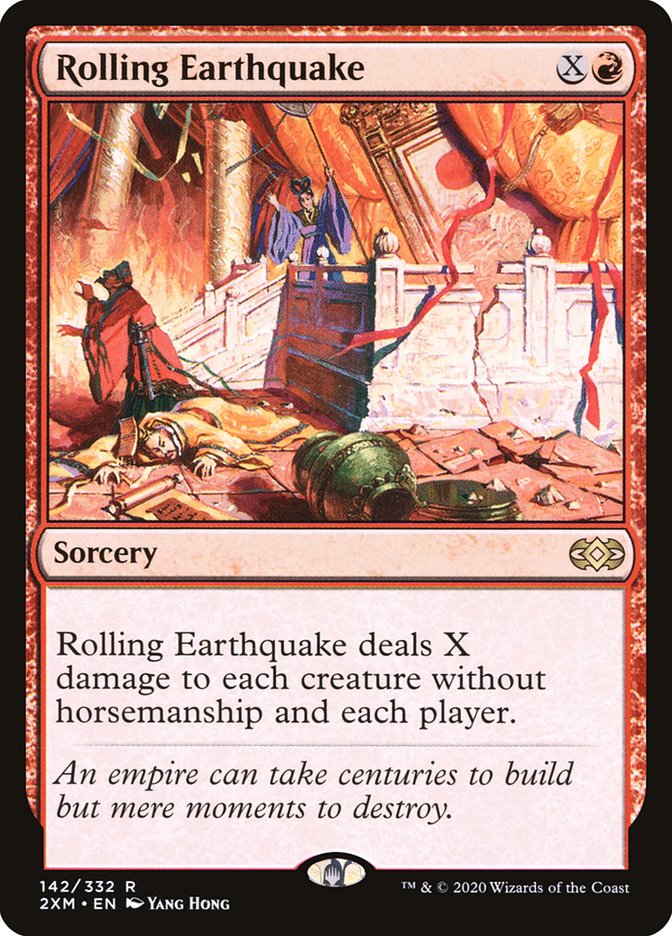 Rolling Earthquake [Double Masters] | Gate City Games LLC