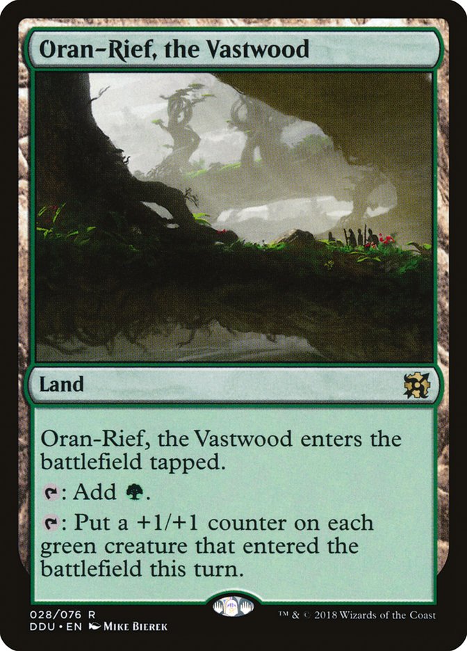 Oran-Rief, the Vastwood [Duel Decks: Elves vs. Inventors] | Gate City Games LLC