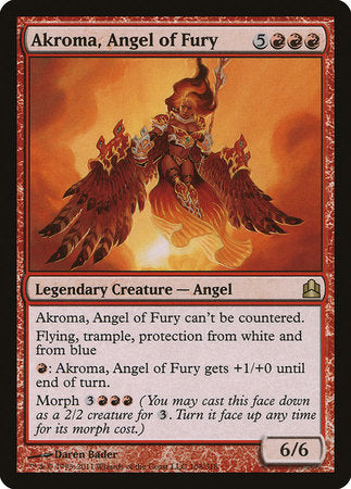 Akroma, Angel of Fury [Commander 2011] | Gate City Games LLC