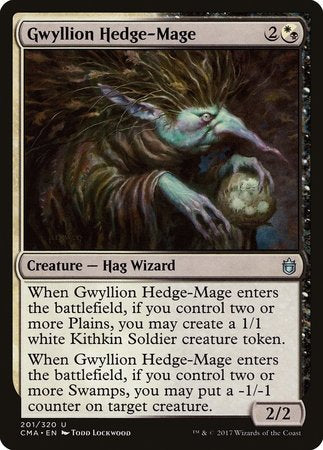 Gwyllion Hedge-Mage [Commander Anthology] | Gate City Games LLC
