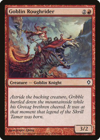 Goblin Roughrider [Worldwake] | Gate City Games LLC