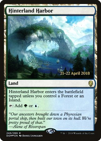 Hinterland Harbor [Dominaria Promos] | Gate City Games LLC