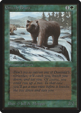 Grizzly Bears [Limited Edition Beta] | Gate City Games LLC