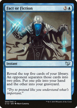Fact or Fiction [Commander 2015] | Gate City Games LLC