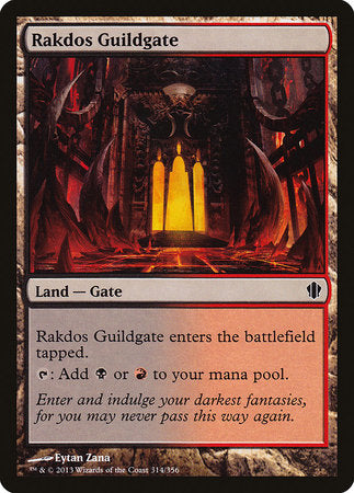 Rakdos Guildgate [Commander 2013] | Gate City Games LLC