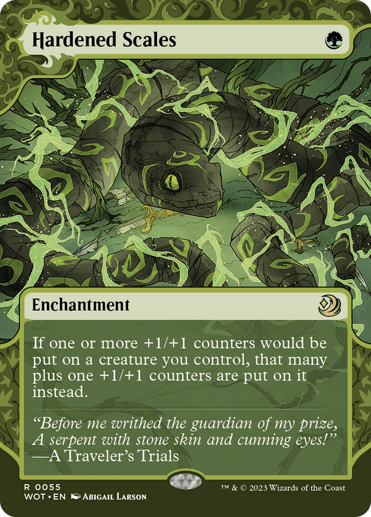 Hardened Scales [Wilds of Eldraine: Enchanting Tales] | Gate City Games LLC