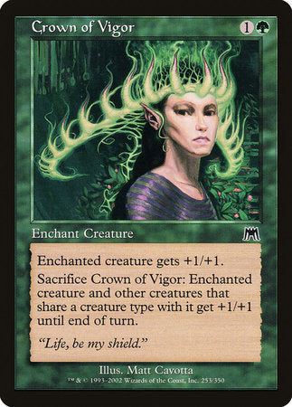 Crown of Vigor [Onslaught] | Gate City Games LLC