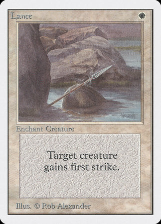 Lance [Unlimited Edition] | Gate City Games LLC