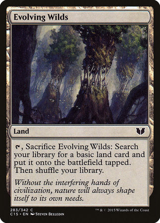 Evolving Wilds [Commander 2015] | Gate City Games LLC