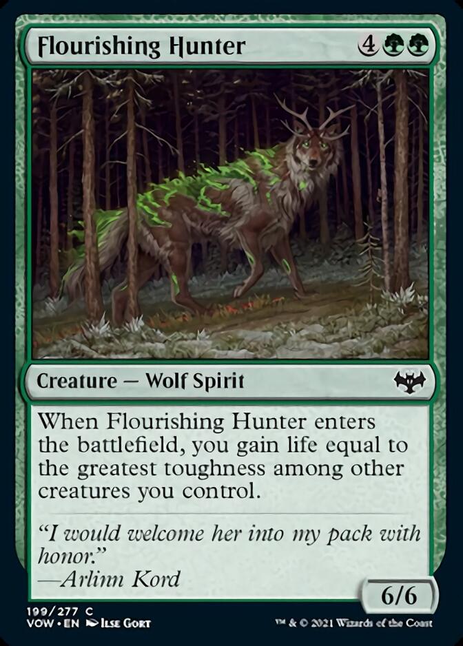 Flourishing Hunter [Innistrad: Crimson Vow] | Gate City Games LLC