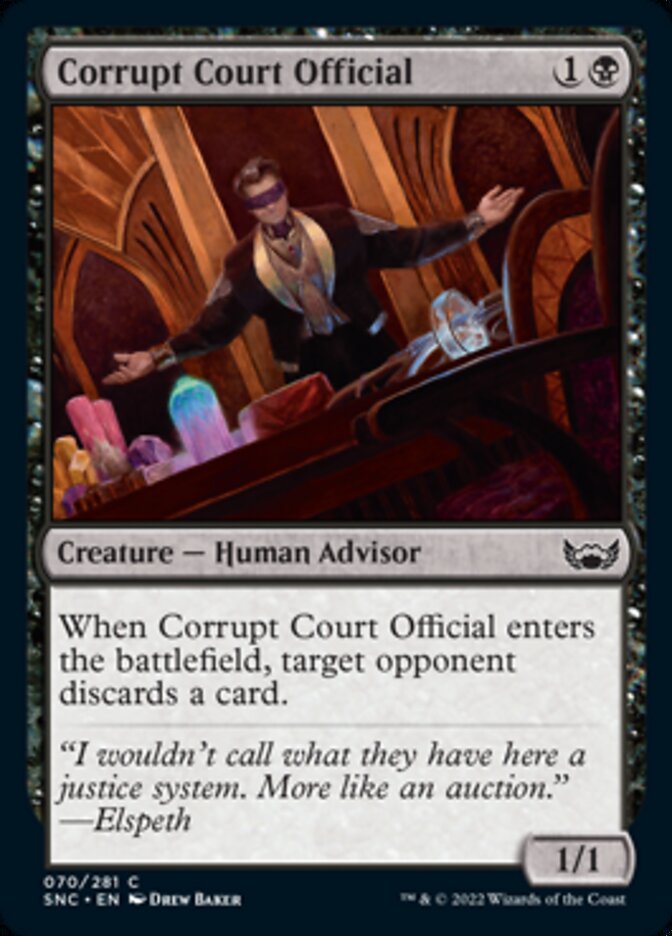 Corrupt Court Official [Streets of New Capenna] | Gate City Games LLC