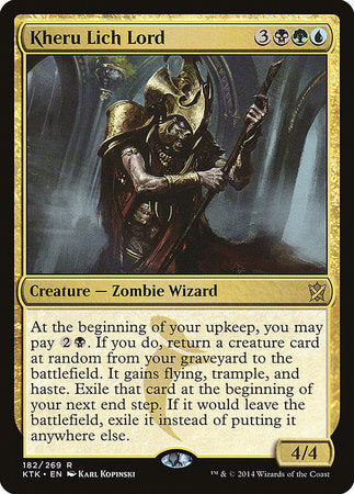 Kheru Lich Lord [Khans of Tarkir] | Gate City Games LLC