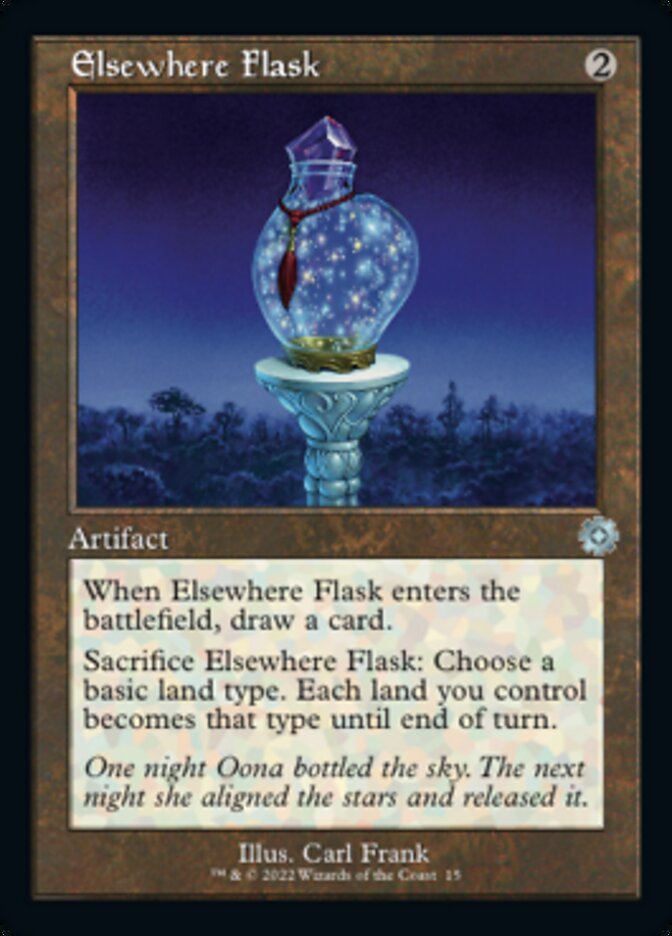 Elsewhere Flask (Retro) [The Brothers' War Retro Artifacts] | Gate City Games LLC