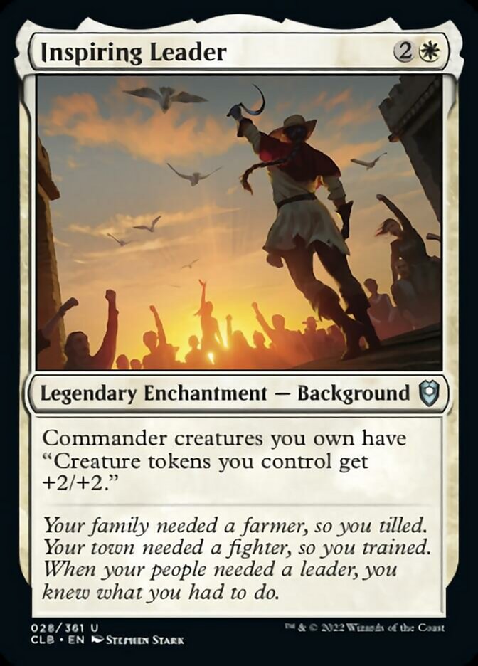 Inspiring Leader [Commander Legends: Battle for Baldur's Gate] | Gate City Games LLC