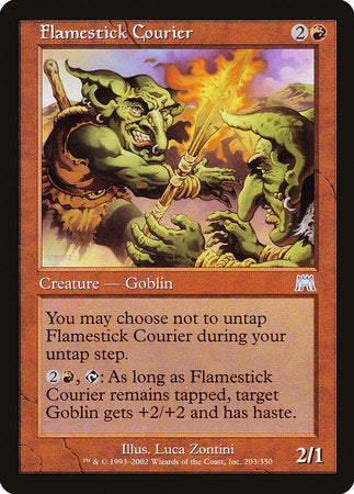 Flamestick Courier [Onslaught] | Gate City Games LLC