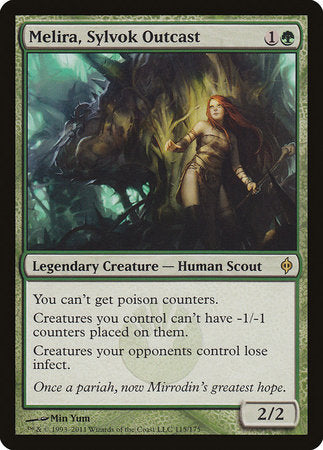 Melira, Sylvok Outcast [New Phyrexia] | Gate City Games LLC