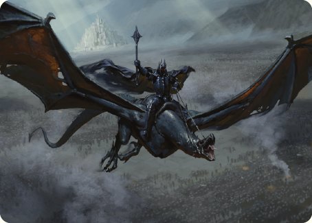 Lord of the Nazgul Art Card [The Lord of the Rings: Tales of Middle-earth Art Series] | Gate City Games LLC