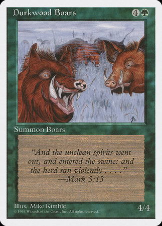 Durkwood Boars [Fourth Edition] | Gate City Games LLC