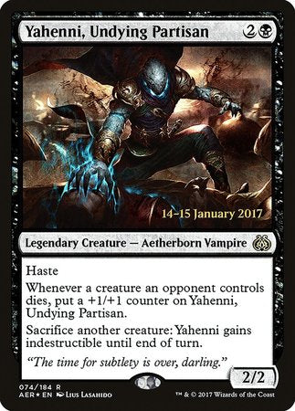 Yahenni, Undying Partisan [Aether Revolt Promos] | Gate City Games LLC