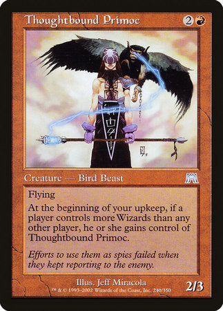 Thoughtbound Primoc [Onslaught] | Gate City Games LLC