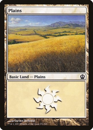 Plains (231) [Theros] | Gate City Games LLC