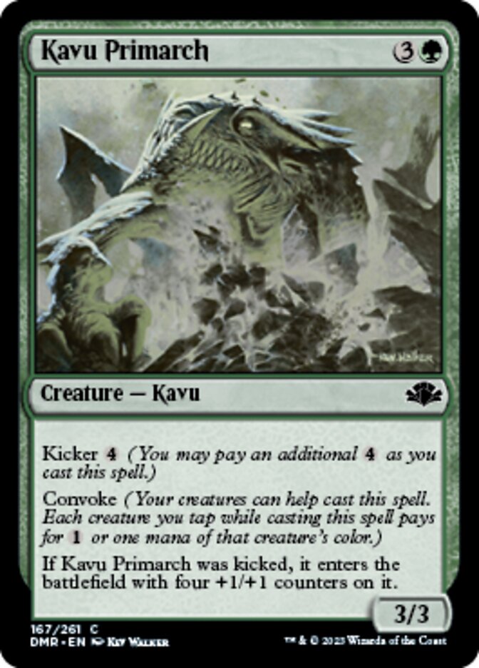 Kavu Primarch [Dominaria Remastered] | Gate City Games LLC