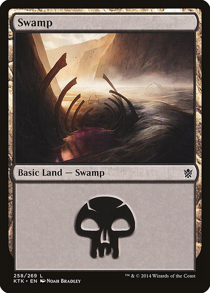 Swamp (258) [Khans of Tarkir] | Gate City Games LLC