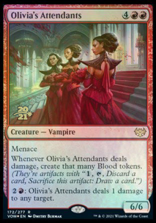 Olivia's Attendants [Innistrad: Crimson Vow Prerelease Promos] | Gate City Games LLC