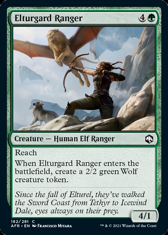 Elturgard Ranger [Dungeons & Dragons: Adventures in the Forgotten Realms] | Gate City Games LLC